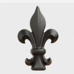 Fleur De Lis for gas lanterns