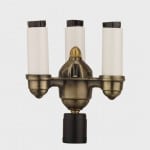 upright mantle for gas lamp