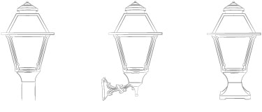 Westmoreland Lamp Mount Options