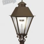 coachman gas lamp post mount