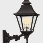 essex gas lantern wall mount