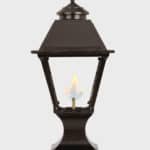 westmoreland gas lamp pier mount