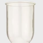 clear glass globe for gas lamp