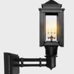 craftsman light fixture wall mount