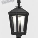 grand vienna gas lantern post mount