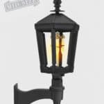 grand vienna wall mount gas lantern